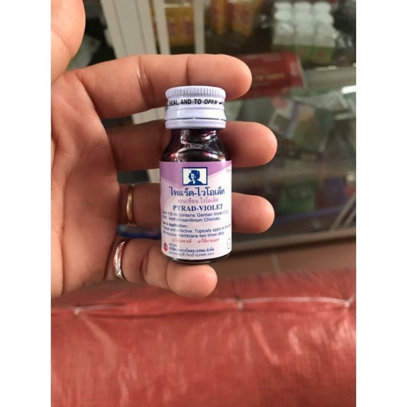 kén mép violet cô gái Thái Lan