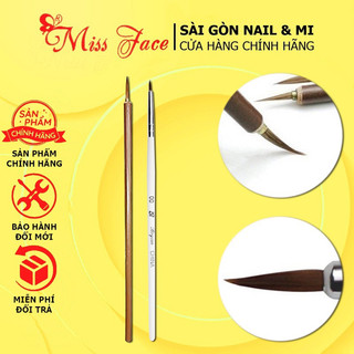 Cọ tô - Cọ thư pháp Trắng - Cọ thư pháp nâu - Cọ thư pháp vẽ nail chuyên dụng