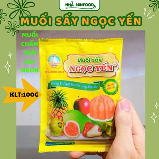 Muối Sấy Ngọc Yến 100G chấm trái cây siêu ngon, chay mặn đều dùng được.