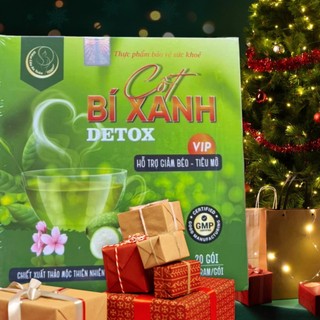 20 Gói Giảm cân cốt bí xanh detox