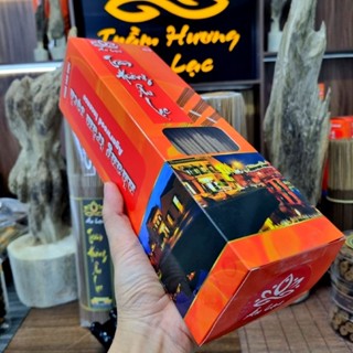 Họp Nhang Trầm Sạch 460 Cây Loại Tốt Nhà Âu lạc Trầm Kiến Tự Nhiên 100% Không Hóa Chất Thơm Ngọt Dịu Ít Khói.