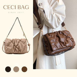  Túi xách da nữ quai xích retro túi đeo vai túi đeo chéo 302 