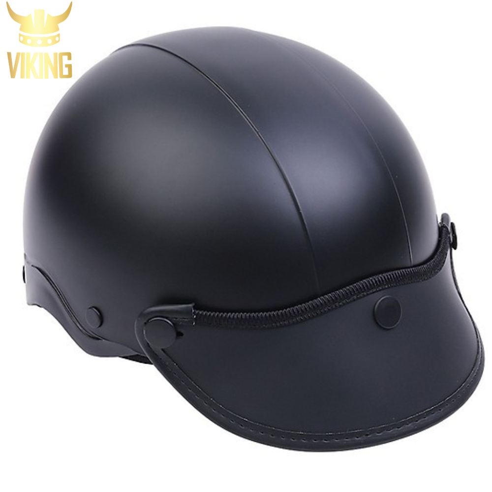 Nón Bảo Hiểm Trơn 1/2 Nửa Đầu - Màu Sơn Nhám - Hợp Với Nam & Nữ , Mũ Bảo Hiểm Nón Sơn