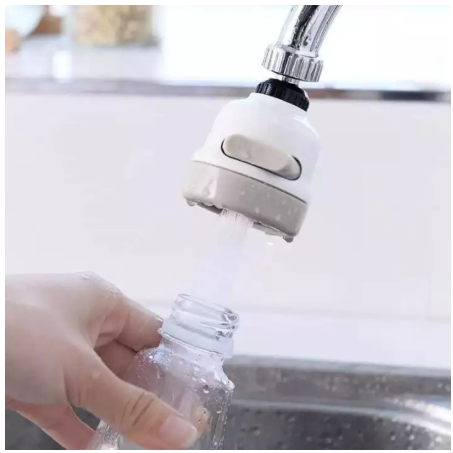 Đầu vòi tăng áp rửa bát điều hướng xoay 360 độ 3 chế độ nước cho bồn rửa tay