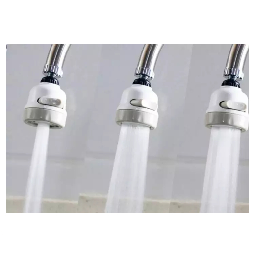 Đầu vòi tăng áp rửa bát điều hướng xoay 360 độ 3 chế độ nước cho bồn rửa tay
