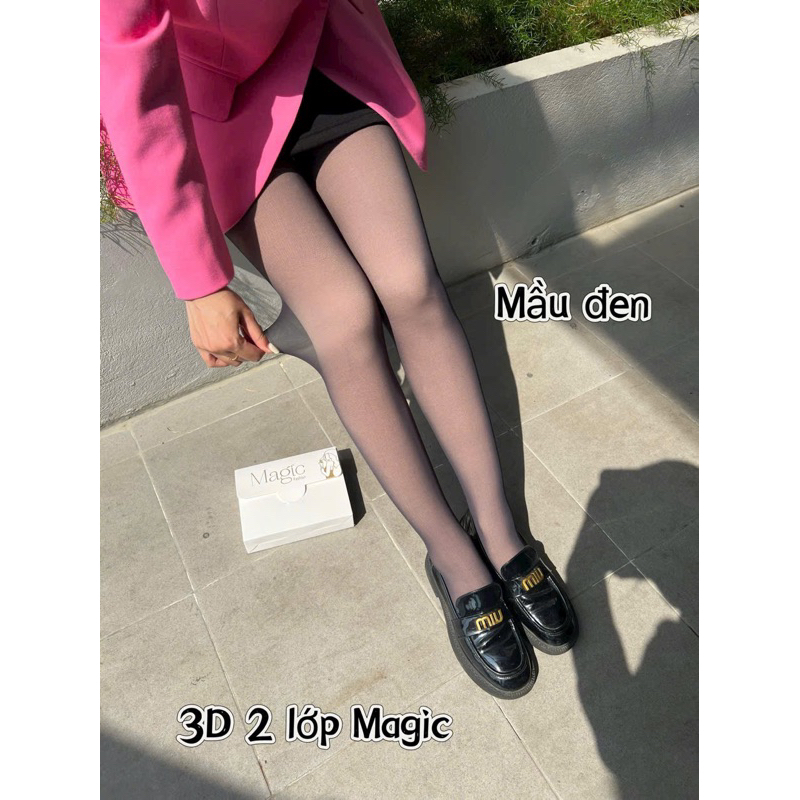 Quần tất 3D 2 lớp
