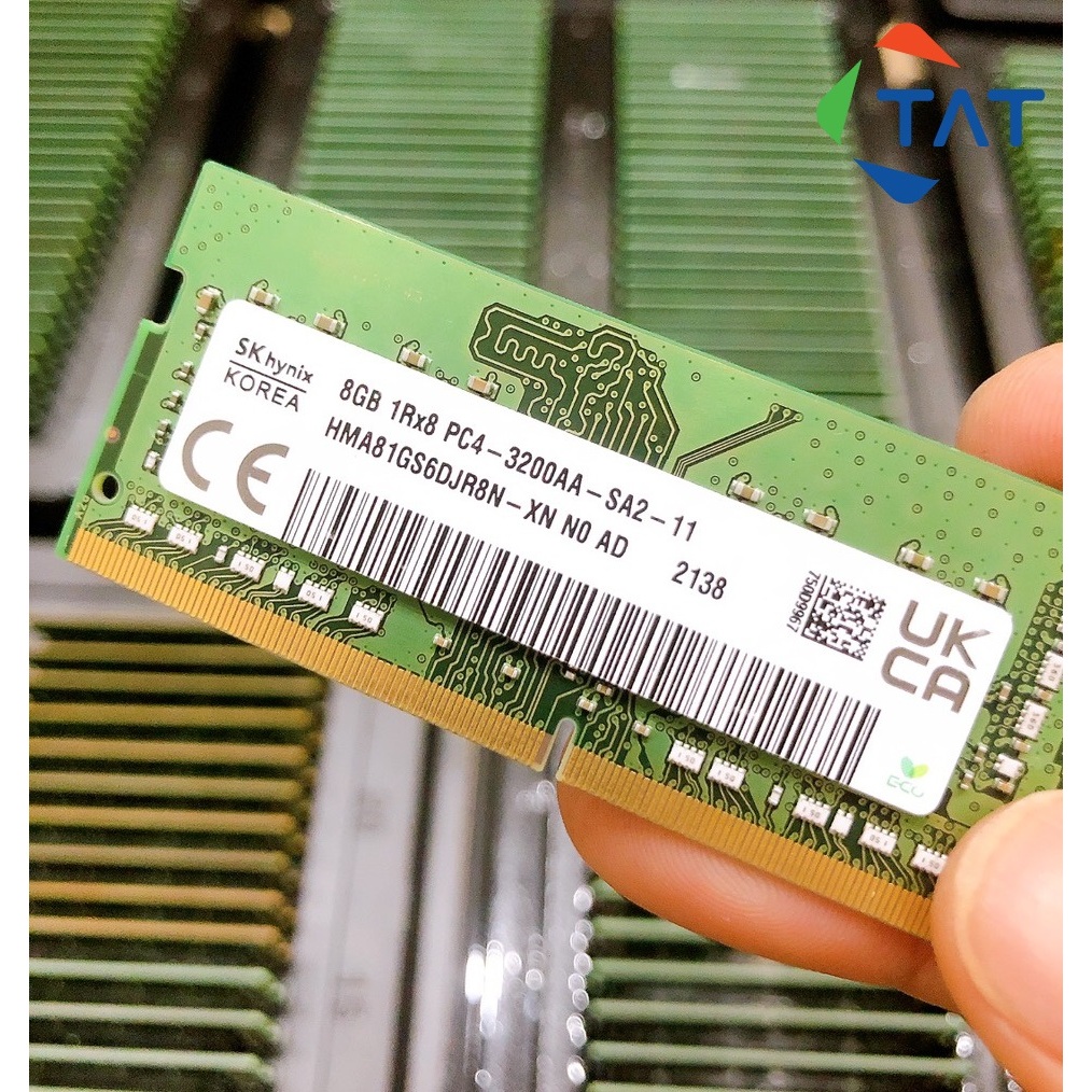 Ram Laptop DDR4 16GB 3200MHz SK hynix Chính Hãng - Mới Bảo hành 36 tháng