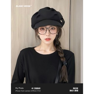 Mũ dạ Newboy vành style Hàn Quốc ( Mũ nồi dạ Beret có vành )
