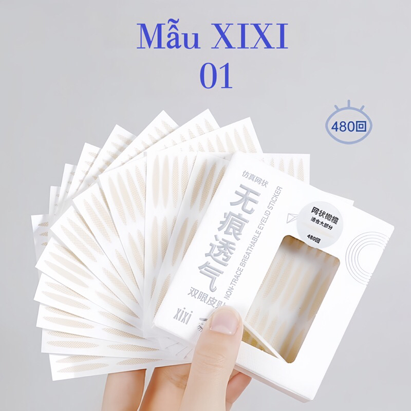 Miếng Dán Kích Mí Tàn Hình XIXI 480 Cặp Mỗi Hộp
