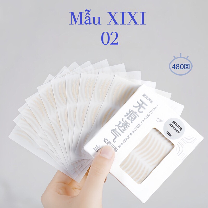 Miếng Dán Kích Mí Tàn Hình XIXI 480 Cặp Mỗi Hộp