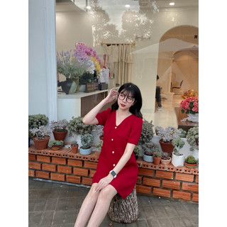 Đầm Tweed (ẢNH THẬT)
