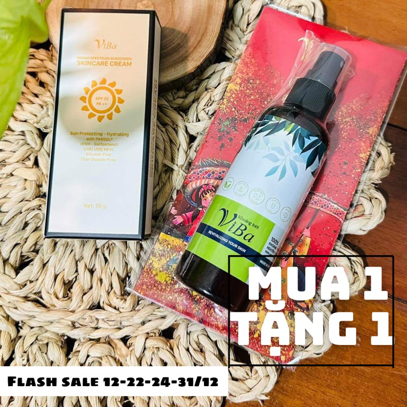 KEM CHỐNG NẮNG VIBA 30G