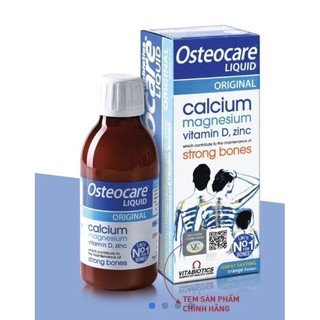 Siro Vitabiotic Osteocare, siro uống cho xương chắc khỏevaf cao lớn vị cam bạc hà