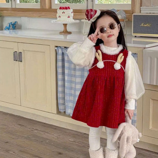 Set Váy nhung nhũ 2 chi tiết siêu xinh cho bé size từ 7 đến 18 kg - SUN KID'S