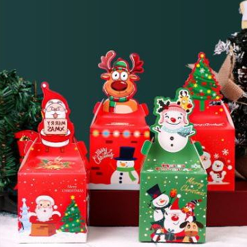 ✅Sỉ Hộp Quà Giáng Sinh Giá Rẻ. Hộp Đựng Quà Noel Siêu Đẹp Kích Thước 10cm Cho Bé Mầm Non, Học Sinh, Sinh Viên, Nhân Viên