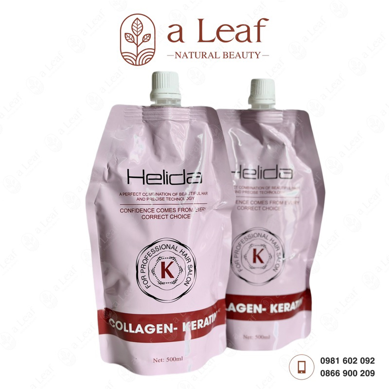 Kem hấp ủ tóc Helida Collagen-Keratin