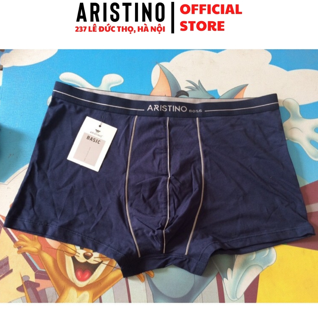 Quần sịp đùi nam Aristino ABX1615 đồ lót xì boxer cotton cao cấp mềm mại co giãn kháng khuẩn khử mùi không kích ứng da