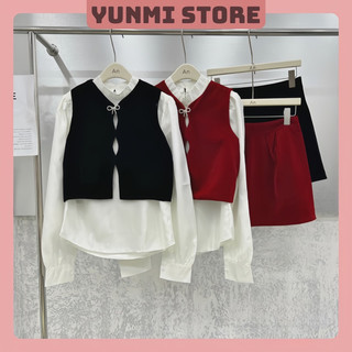Sét Bộ Nhung 3 Chi Tiết Siêu Xinh_Yunmistore