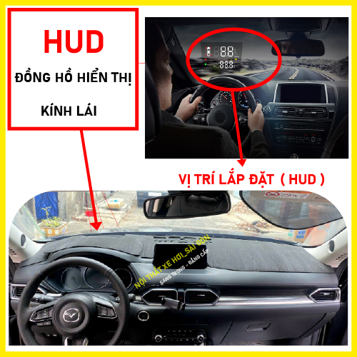 Thảm taplo xe Mazda CX5 2018 đến 2023 da carbon, thảm nhung, thảm che nắng chống nóng da carbon cao