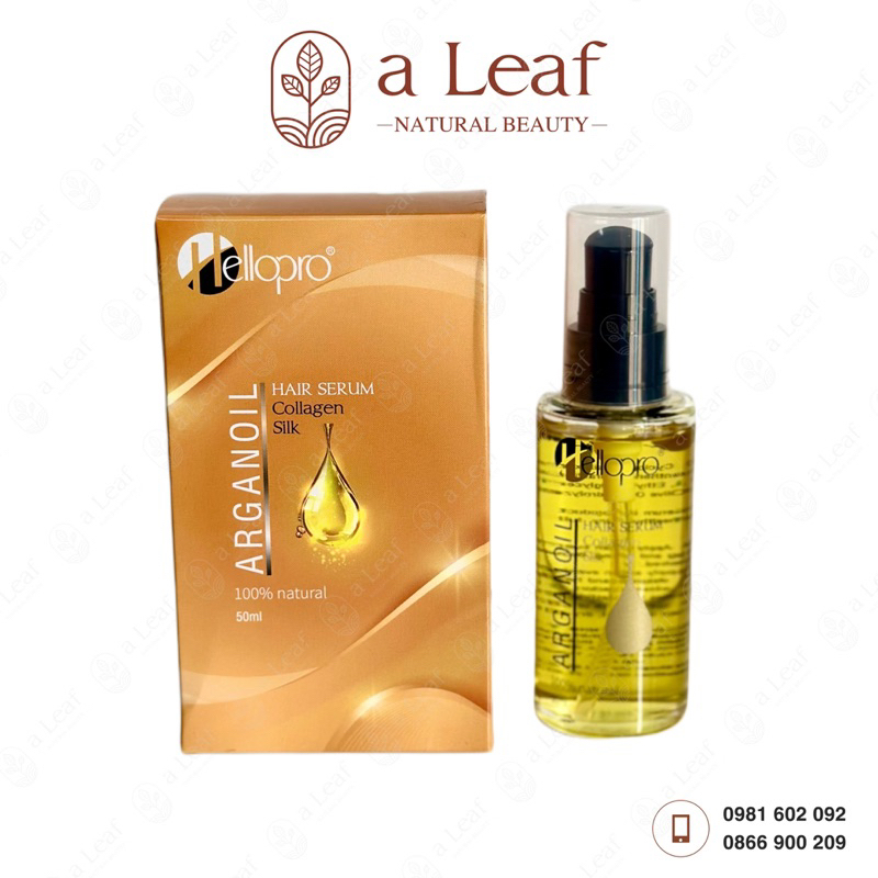Tinh dầu dưỡng tóc Collagen Hellopro 50ml