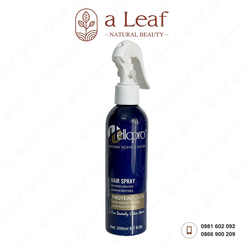 Xịt dưỡng tóc mềm mượt Hellopro 200ml