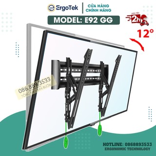 Giá Treo Tivi Gật Gù ErgoTek E92 GG 32 - 65 Inch - Khung Treo Tv Điều Chỉnh Góc Nghiêng Tới 12 Độ [ Tương Tự NB C2T ]