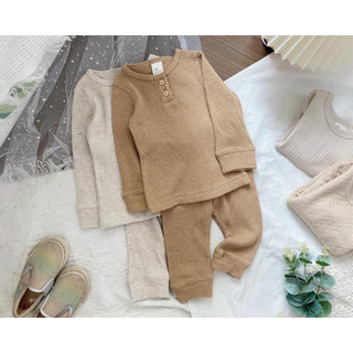 Bộ thun H&M cho bé sz 4-12M