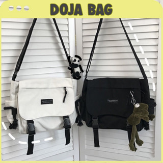 Túi Vải Đeo chéo BS001 khoá ngang size lớn nhiều ngăn đi chơi đi học giá rẻ