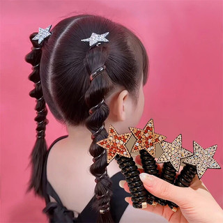 Dây buộc tóc cao su co giãn thắt nơ thời trang cho nữ