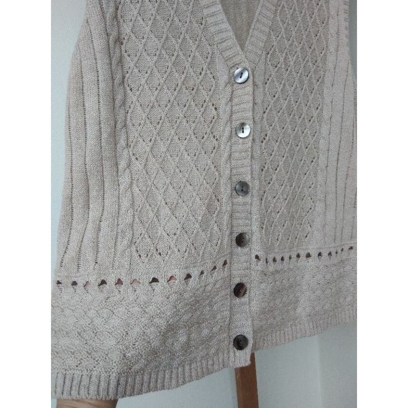 Áo ghile len 2hand vintage