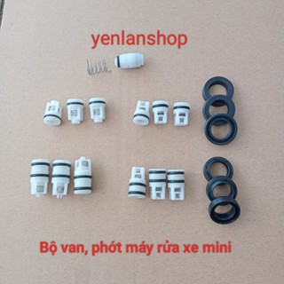 Bộ phớt, van một chiều máy rửa xe mini cao áp(Compo 3 cái)