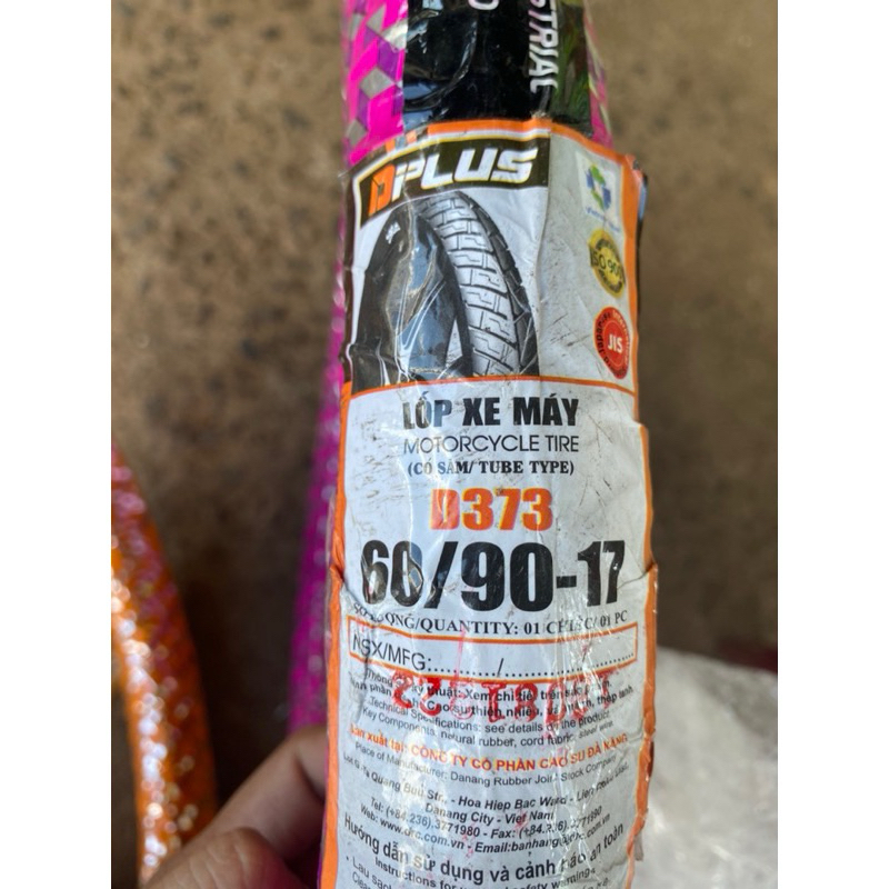 Vỏ Lốp Xe Máy Dplus 60/90/17 70/90/17 Gai City Pro Sài Ruột