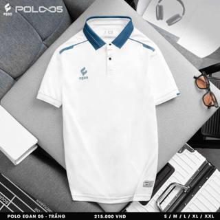 Áo Polo Thể Thao Nam Nữ Chính Hãng Egan 5 - Chất Vải Kháng Khuẩn, Co Giãn 4 Chiều, Thiết Kế Bắt Mắt
