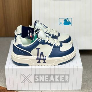 Giày MLB Chunky Liner LA Dodgers Navy nam nữ bản S.Cấp full phụ kiện