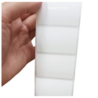 Tem trà sữa 50x30 Tem cân 50*30 mã vạch dùng cho máy in bluetooth cầm tay máy in con mèo Peripage PT210.[ CUỘN 3,6 MÉT ]