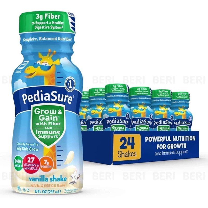 SỮA PEDIASURE NƯỚC CANXI & CHẤT XƠ