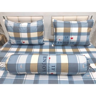 Vỏ gối/ Áo gối Cotton 100% chuẩn in logo cao cấp, thoáng khí