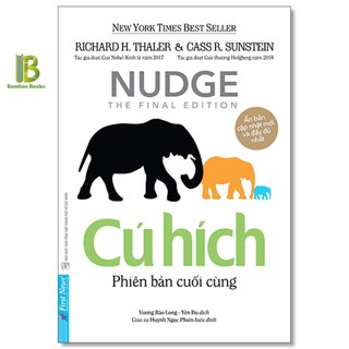 Sách - cú hích - richard h. thaler - nobel kinh tế 2017 - top 1 the international best seller - first news