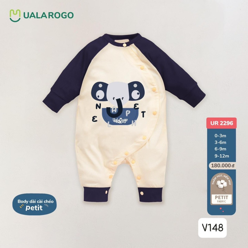 Ulalogo - Body dài cài chéo petit