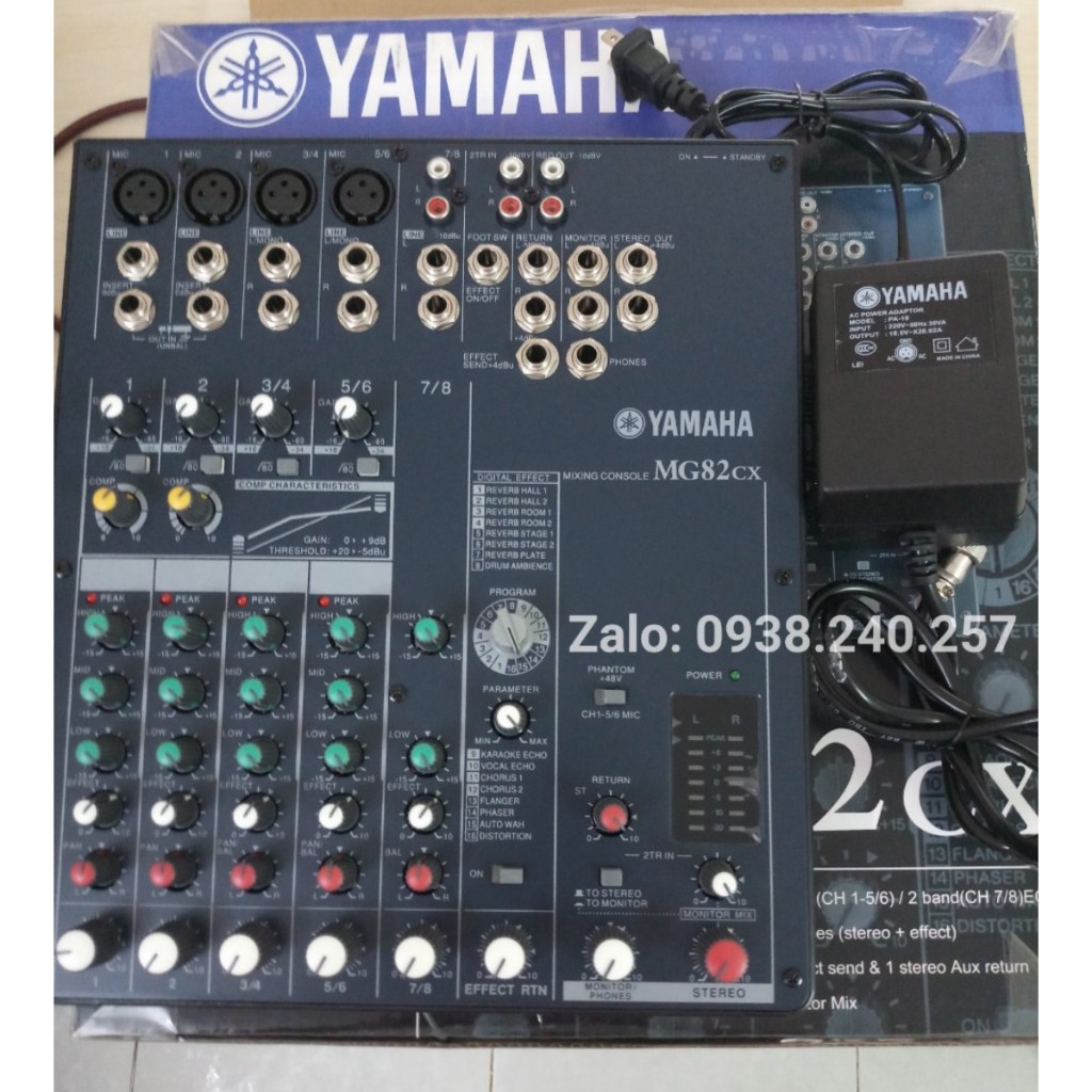 Bàn mixer yamaha mg82cx hàng cao cấp loại 1 - mixer yamaha mg-82cx
