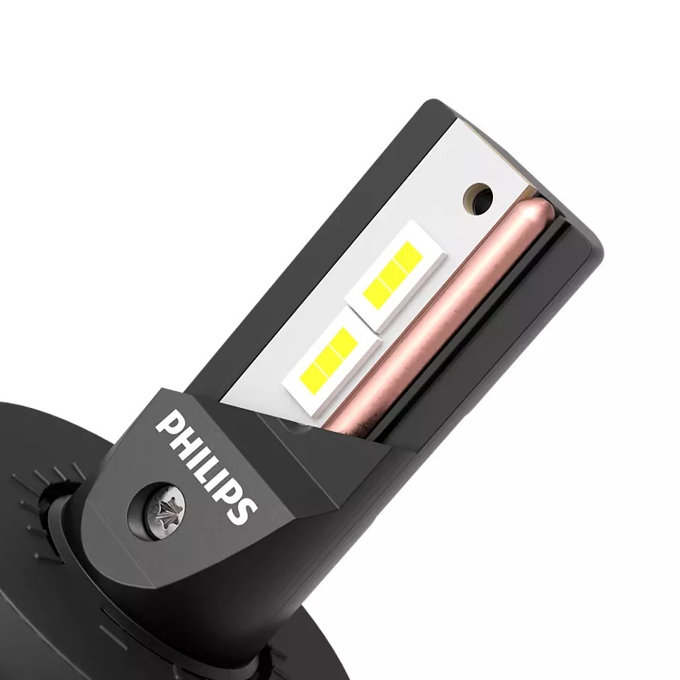 Bộ 2 bóng đèn pha led ô tô Philips Rally 3550 - Bản Quốc tế - 100W/cặp