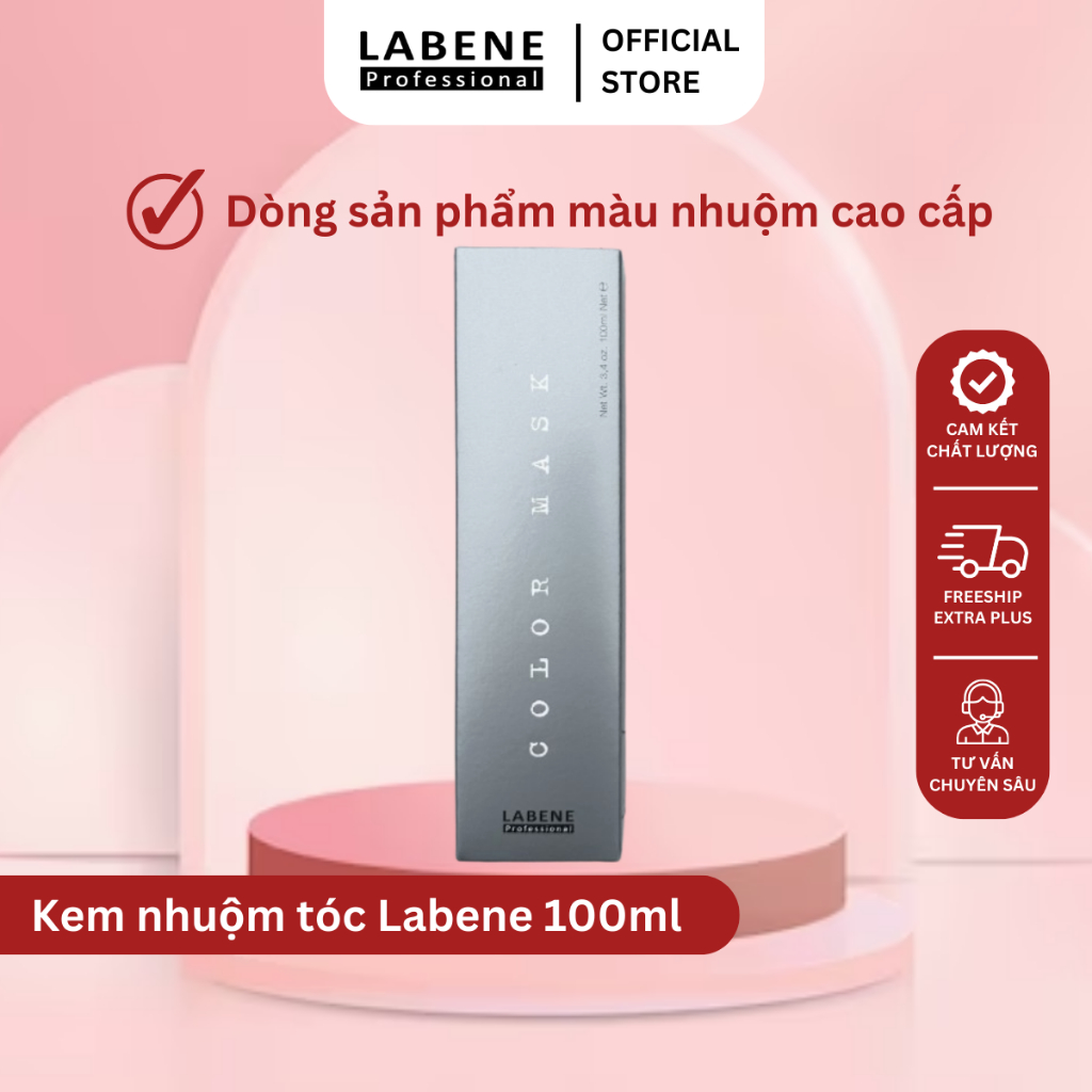 Kem nhuộm tóc Labene cao cấp 100ml, nhiều lựa chọn màu đa dạng đen, nâu lạnh, xanh đen, nâu tây, đỏ,... | LABENE