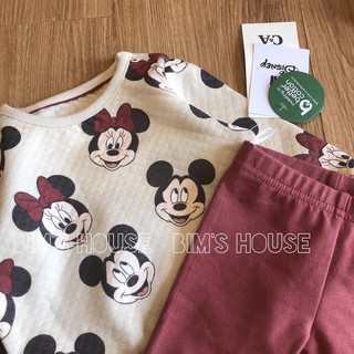 set nỉ c&a tông đỏ Noel