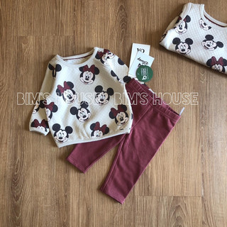 set nỉ c&a tông đỏ Noel