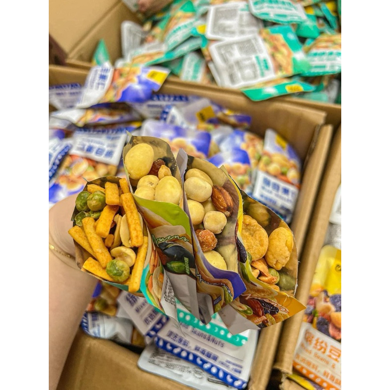 1kg hạt Ngũ Cốc 7 Loại Hạt Sấy Khô tẩm vị Healthy (28-34 gói)