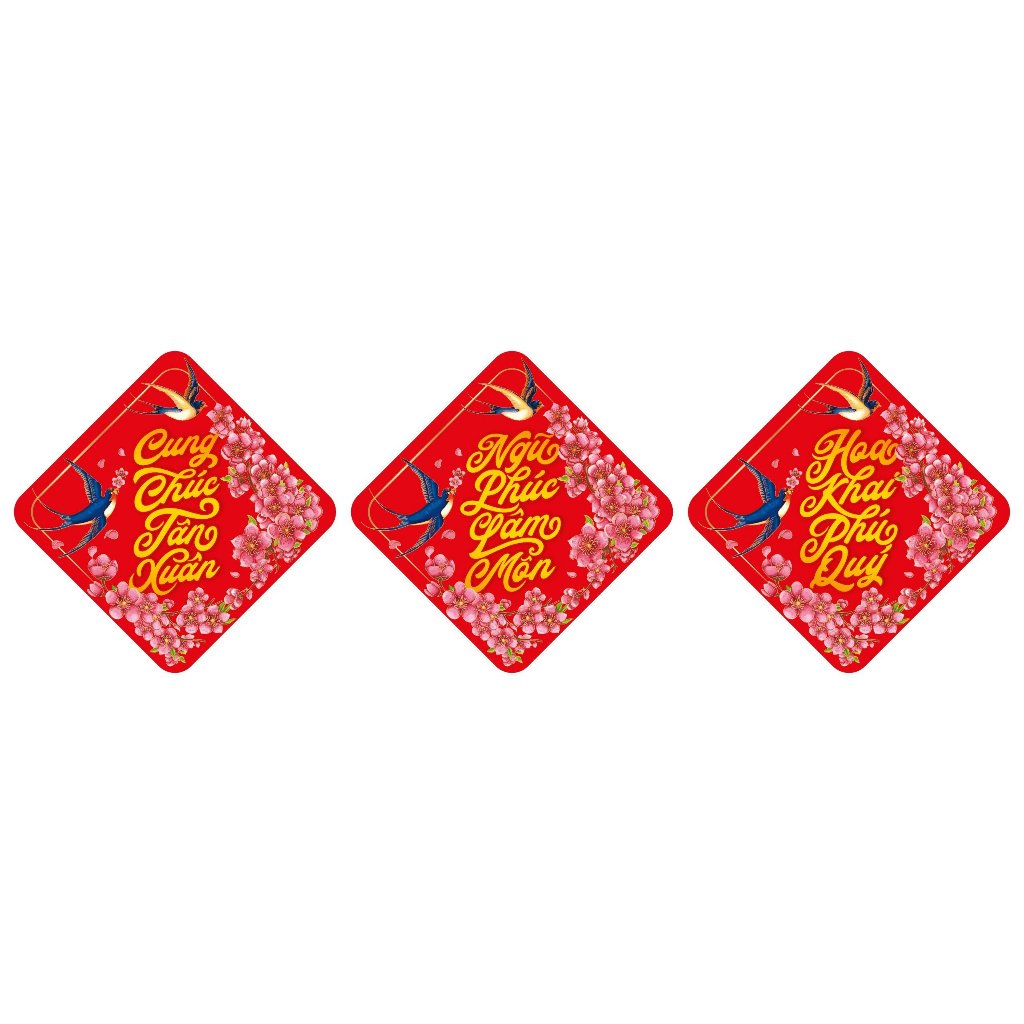 Tem Tết Lớn Én Xuân (Set 5/ 10 tờ)