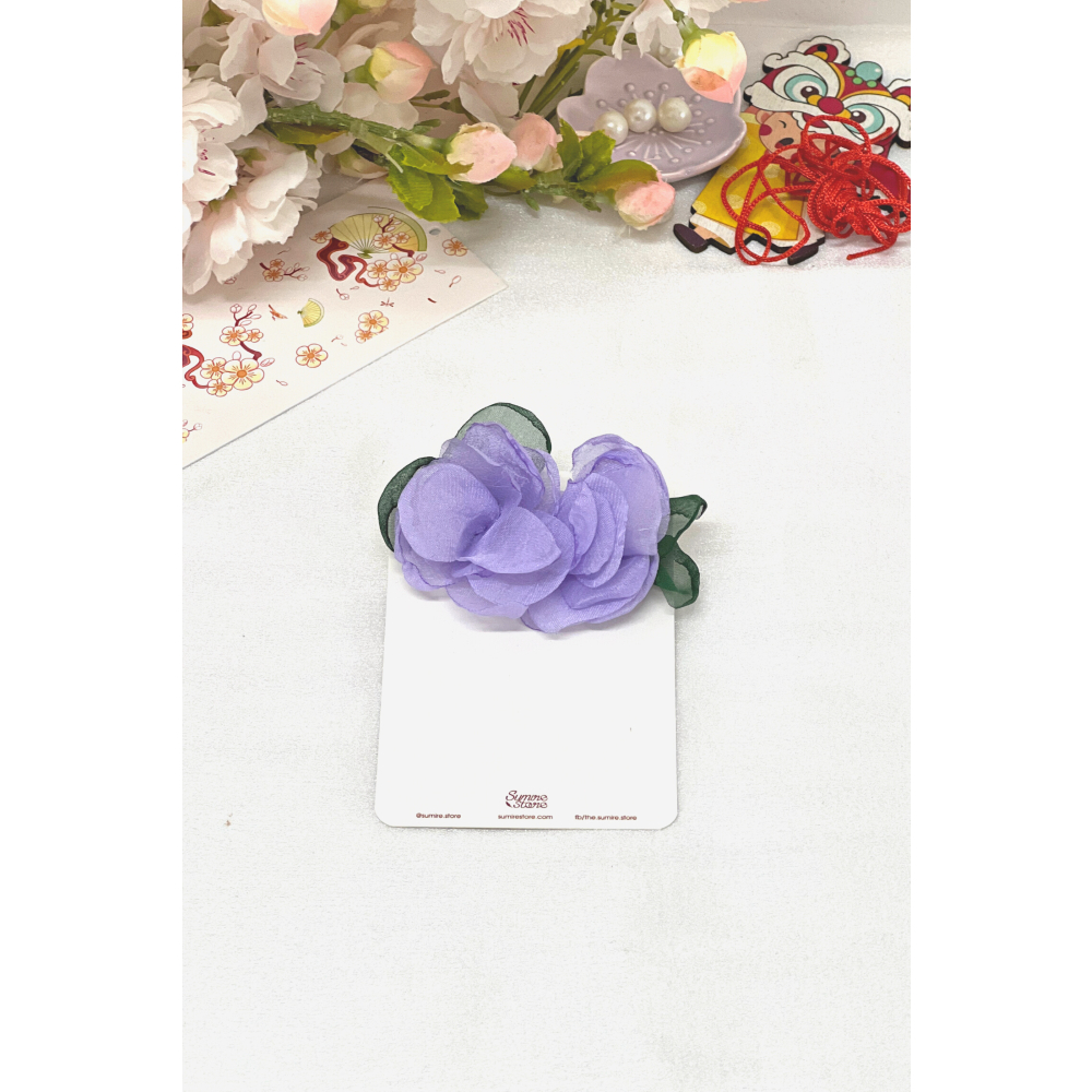 Sumire Store Hoa tai NK-088 hoa vải tím