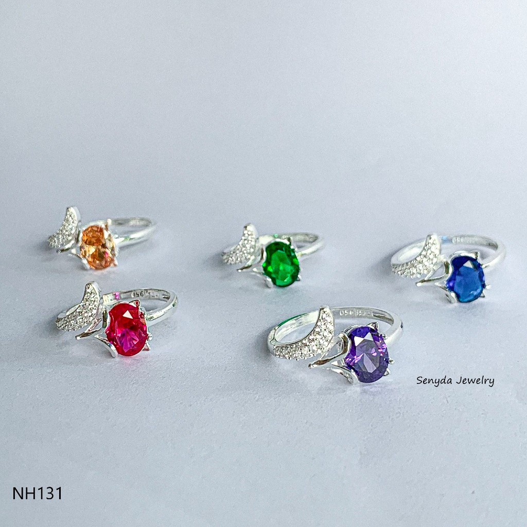 NH131 Nhẫn bạc Ý 925 Senyda hồ ly