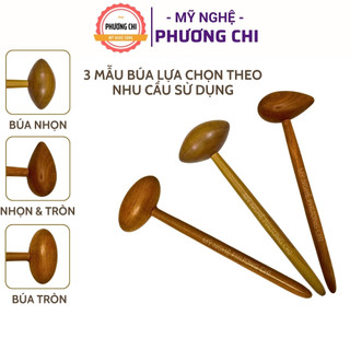 Búa Gõ Huyệt Chân – Búa Gỗ Đấm Lưng Mát Xa, Bấm Huyệt giảm đau mỏi | Mỹ Nghệ Phương Chi