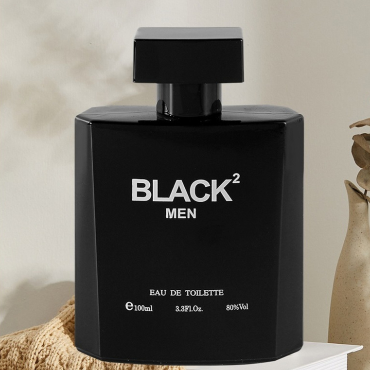 (HOT) Nước hoa nữ thơm lâu, Nước hoa nam [BLACK MEN] 100ml - Chanh sả, Quyến rũ, Thơm nức mũi, Dùng là mê